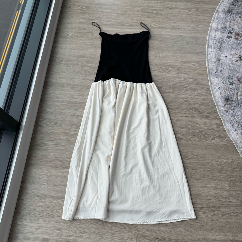 Commense strapless maxi dress